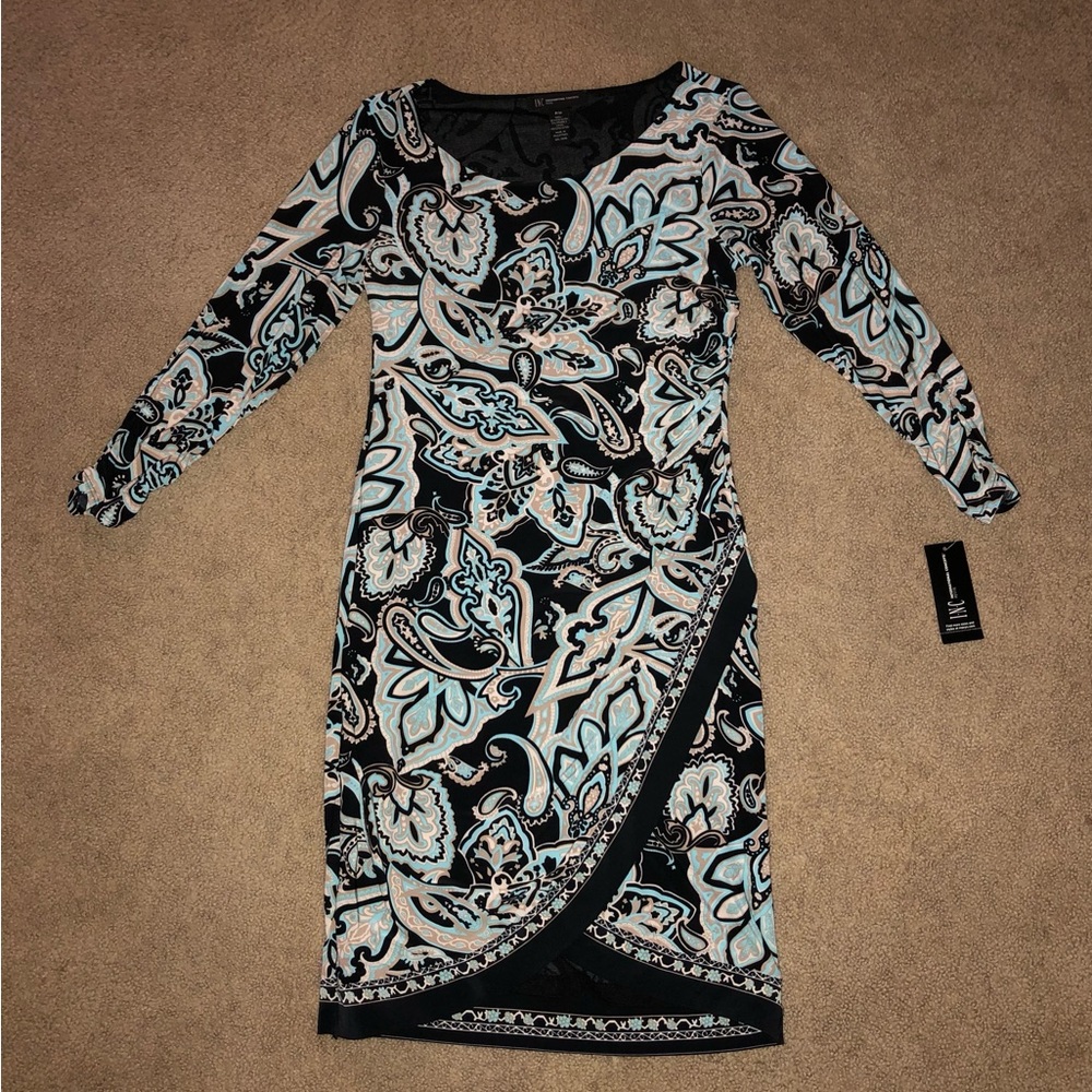 Multi Color Soft Sheath Dress PM New